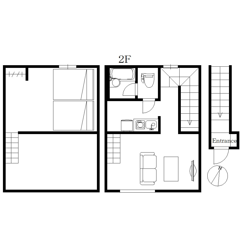 SHIBUYA STAY B204の間取り