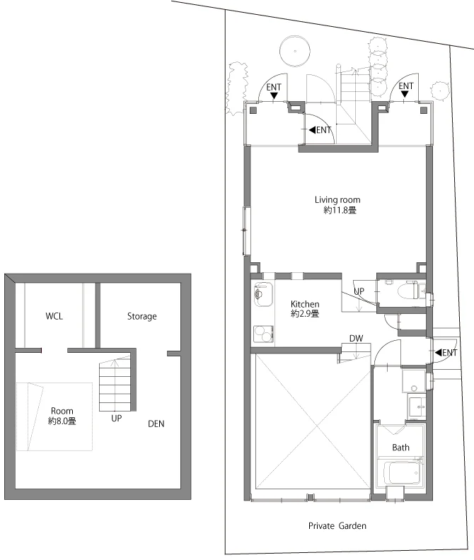 Mutenka House Kameidoの掲載写真・図版